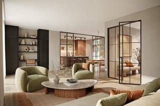 <strong>Eengezinswoning B2 – Residentie Netehof, Mol</strong><br />158,5 m² | 3 slaapkamers | Terras / Tuin | Uitzicht op de Nete en groen binnenplein | Duurzaam<br /><br />Ontdek deze ruime halfopen eengezinswoning in het stijlvolle <u><em><strong>nieuwbouwproject Residentie Netehof te Mol.</strong></em></u><br />Woning B2 combineert comfort, ruimte en een groene omgeving.<br />Ideaal voor gezinnen die op zoek zijn naar rust en tegelijk dicht bij het centrum willen wonen.<br /><br />Vanuit de leefruimte heb je een uniek uitzicht op de Molse Nete en het groene binnenplein van de residentie – een rustige oase van natuur, vlakbij alle voorzieningen.<br /><br />Alle woningen in Residentie Netehof beschikken over een <u><strong>volledig afgesloten privé tuin en terras aan zowel de voor- als achterzijde</strong></u>.<br />De tuin heeft een oppervlakte van maar liefst 55 m² tot 74 m², wat zorgt voor optimaal buitencomfort en privacy.<br /><br /><strong>Dit is een unieke kans om te wonen in een project dat esthetiek, duurzaamheid en comfort moeiteloos combineert.</strong><br /><br />Het gebouw is ontworpen en wordt gerealiseerd volgens de strengste isolatie- en energienormen, met oog voor elk detail en hoogwaardige afwerking.<br /><br /><br />Dit niveau van duurzaamheid wordt verder gerealiseerd door een slimme combinatie van technieken: <strong>vloerverwarming en vloerkoeling</strong>, een<strong> eigen warmtepomp</strong> per appartement gevoed via <strong>diepteboringen</strong> van meer dan 100 meter, <strong>ventilatiesysteem D</strong> en <strong>driedubbele beglazing</strong> in aluminium raamprofielen.<br /><br />Het gebouw heeft <strong>geen gasaansluiting</strong>, waardoor het volledig voorbereid is op de toekomst en maximale energie-efficiëntie biedt.<br /><br />Kelderberging bij aan te kopen: € 10.000<br />Ondergrondse autostaanplaats bij aan te kopen: € 29.000 - mogelijkheid tot aankopen tweede autostaanplaats<br /><br />🏗️ Residentie Netehof<br />Residentie Netehof bestaat uit 17 stijlvolle appartementen en 5 ééngezinswoningen, ontworpen in Begijnhofstijl.<br />Authentieke architectuur, moderne woonkwaliteit en veel aandacht voor groenvoorziening maken dit project uniek.<br />-> Meer info over dit project vind je hier: 🌐 Residentie Netehof<br /><br />📅 Timing<br />Start werken: eind 2025<br />Verwachte oplevering: ca. 2 jaar na aanvang<br /><br /><em><strong>📞 Interesse?</strong></em><br />Plan een persoonlijk gesprek of vraag meer informatie via:<br />✉️ info@thuismakelaar.be<br />🏗️ Projectontwikkelaar: Hestia – www.hestia.be