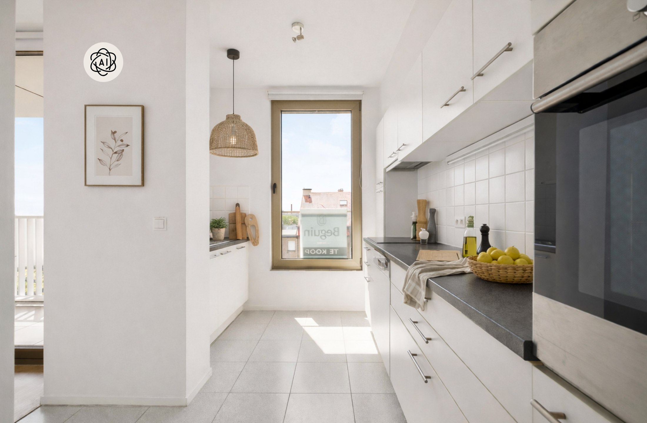 TOPGELEGEN APPARTEMENT met 2 slaapkamers en leuk ZONNETERRAS - foto 2