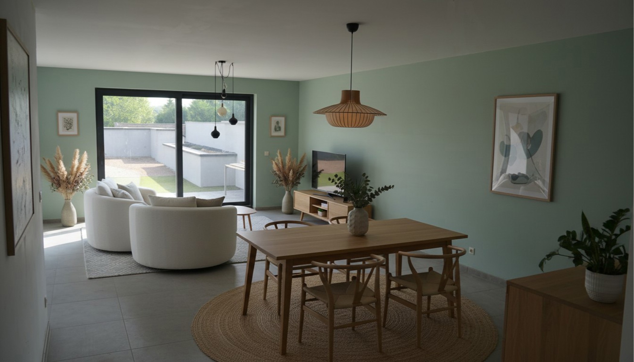 Gelijkvloers-appartement met 2 slpkrs en groot terras - foto 5