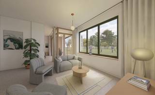 Modern cohousingproject voor actieve alleenstaande 55-plussers, gelegen nabij de dorpskern en voorzien van alle comfort voor zorgeloos...