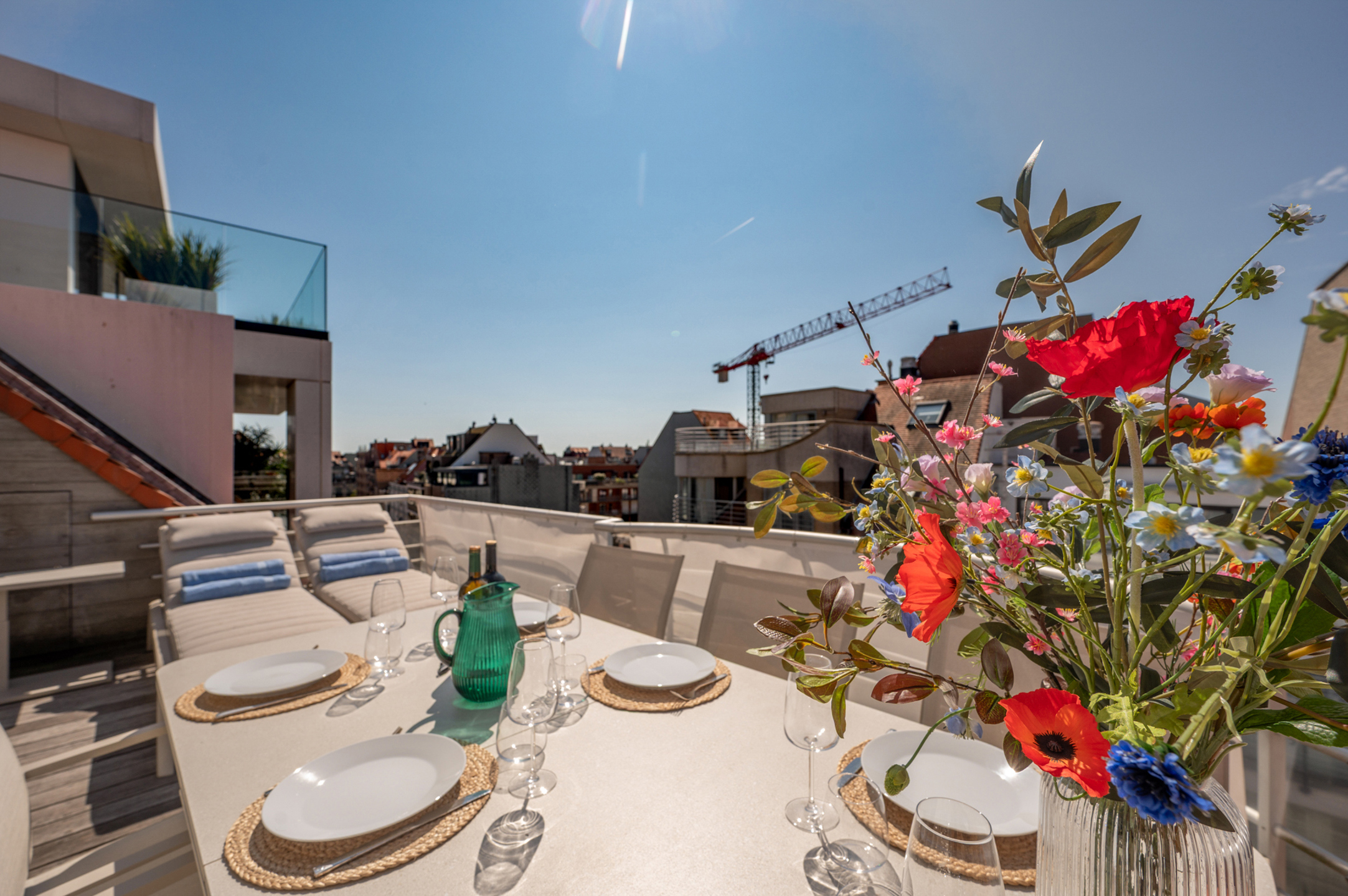 Unieke penthouse met 3SLK én riant zonneterras nabij het Rubensplein en de zee - foto 2