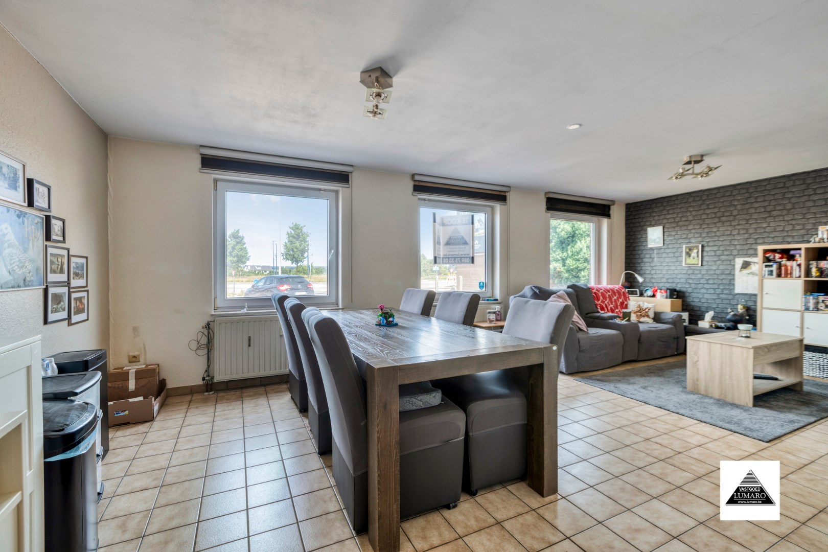 Gelijkvloers appartement met 3  slaapkamers. - foto 3