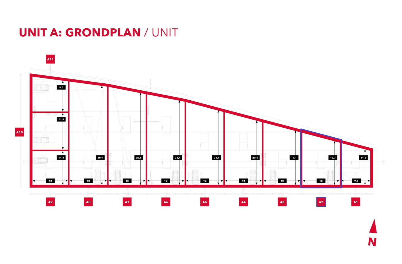 192 m² nieuwbouw KMO-unit te huur nabij de bedrijvige Oostendsebaan - photo 5
