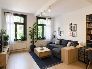Dit charmante appartement van ca 76 m² (cfr. EPC) bevindt zich in de Volkstraat op het Antwerpse Zuid. Het is ideaal gelegen op de eerste...