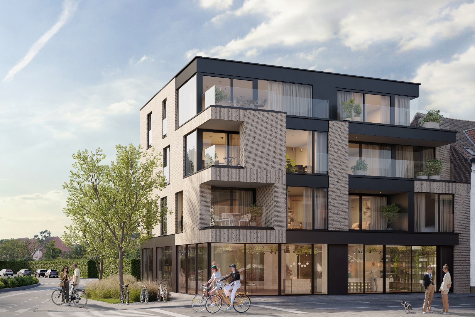 Prachtig luxe hoekappartement in nieuwbouwproject "Angelus" op een topligging te Waregem! - foto 1
