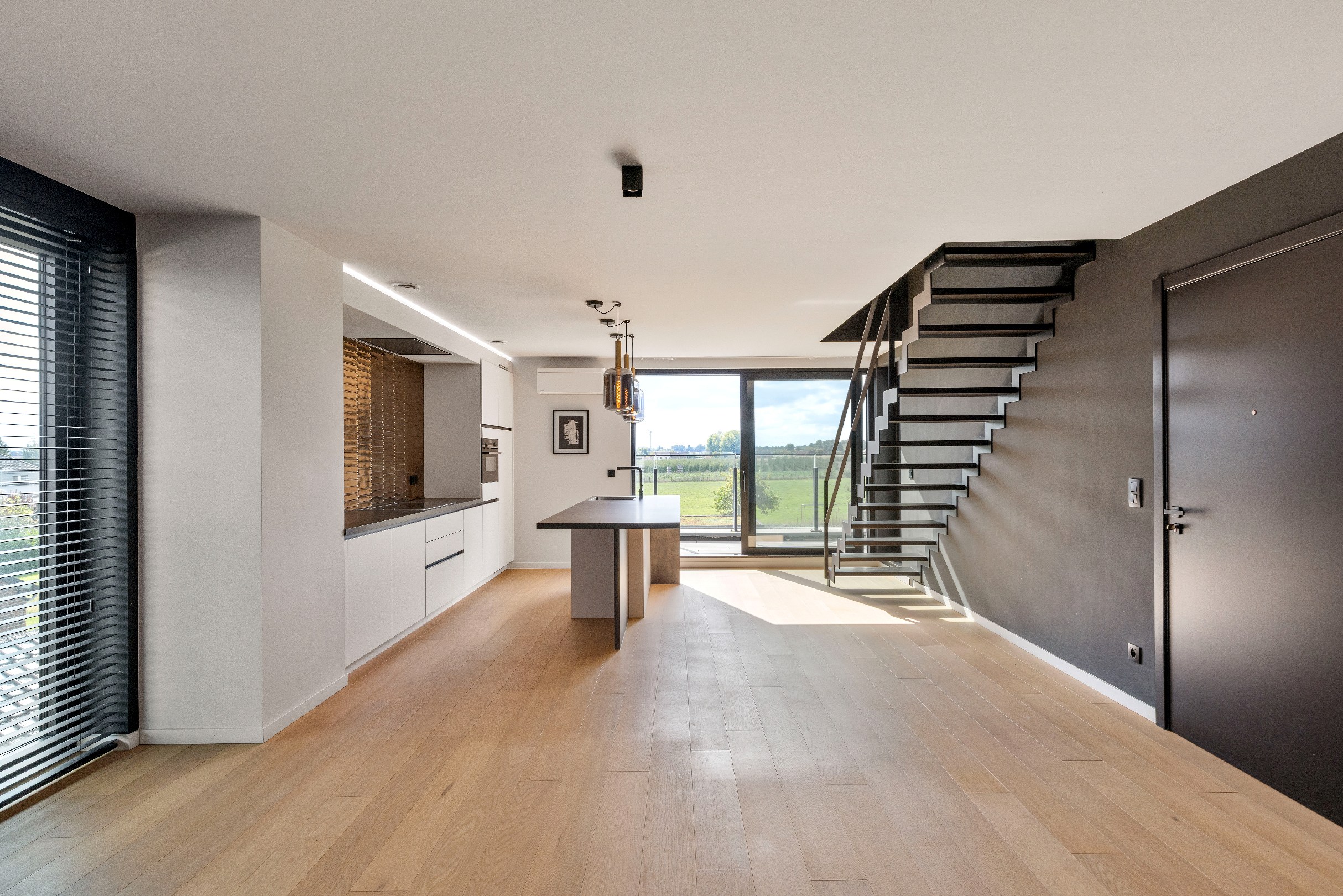 Luxe duplex- appartement +-132 m2 met 3 slaapkamers en weids zicht te Alken. - foto 5