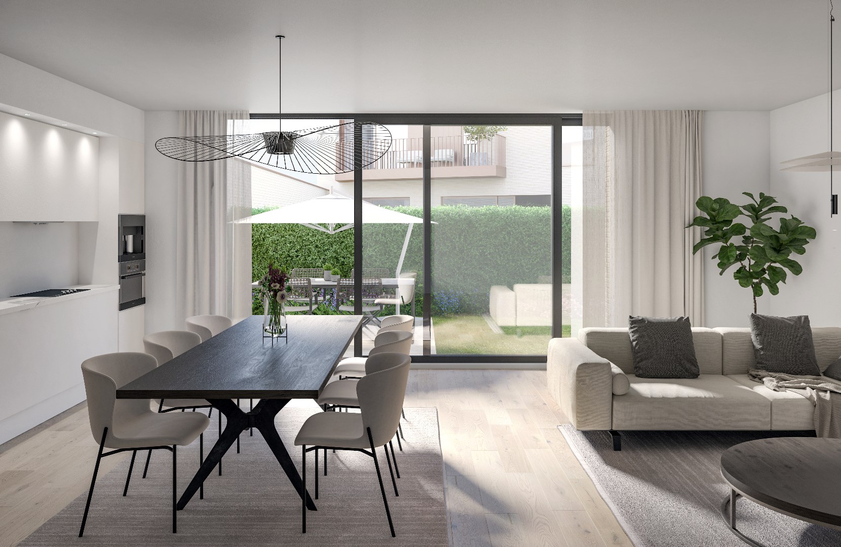 Nieuwbouwgelijkvloersappartement met 2 slaapkamers en terras in residentie 'De Watertoren' - foto 1