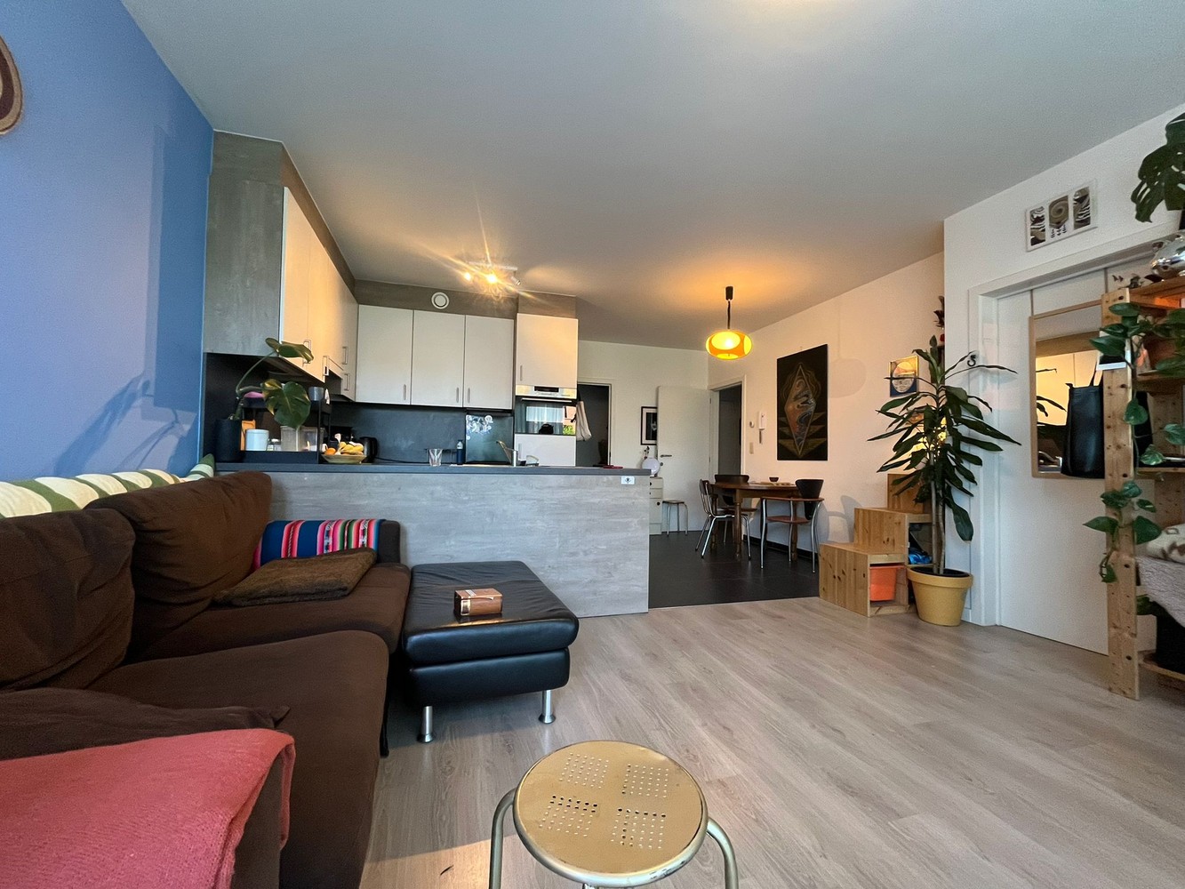 Modern gelijkvloers appartement met 1 slaapkamer, terras en garage. - foto 5