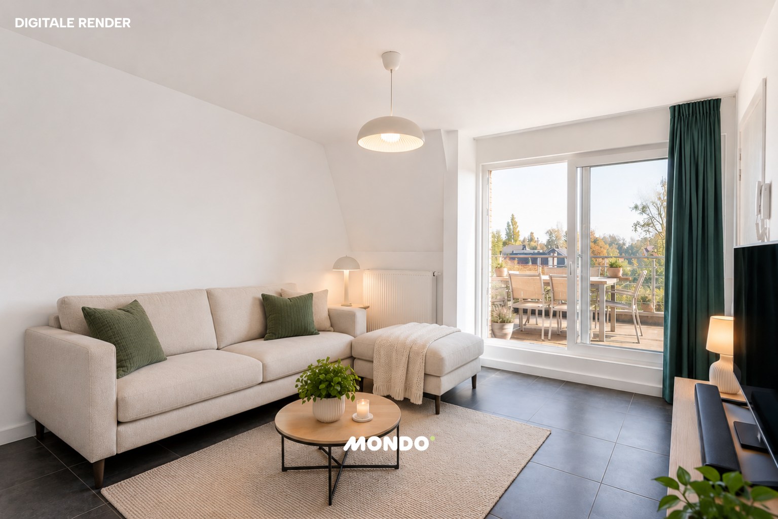 Modern duplex appartement met groot terras te Willebroek! - foto 5