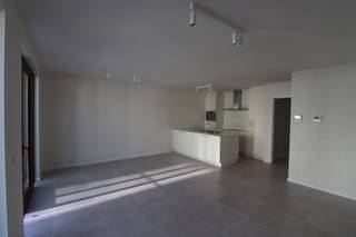 <strong>INDELING<br />1STE VERDIEPING</strong><br />Inkomhal met ingemaakte kasten, toiletruimte met handenwasser, badkamer voorzien van dubbel badkamermeubel en inloopdouche, 2 slaapkamers waarvan 1 met ingemaakte kasten, woonkamer met open keuken voorzien van de volgende toestellen: vaatwasmachine, inductiekookplaat, afzuigkap, combi-oven en koelkast, berging/wasplaats voorzien van warmtepomp, ventilatiesysteem type D, waterontharder en aansluiting voor wasmachine/droogkast.<br /><br /><strong>BUITEN</strong><br />Zonnig terras.<br /><br /><strong>KELDERVERDIEPING</strong><br />Autostaanplaats P21 en berging 21.<br /><br /><strong>POSITIEVE ASPECTEN</strong><br />Energiezuinig nieuwbouwappartement<br />TOP-ligging op de Vrijheid in Hoogstraten<br />Appartement wordt volledig opgeschilderd<br />Ondergrondse autostaanplaats en kelderberging<br /><br /><em>Gemeenschappelijke kosten: € 100,00/maand (jaarlijks herzienbaar).</em>