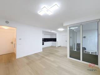 BRUSSEL – Op de 39ste verdieping van de UP-SITE toren, in de wijk Tour&Taxis, vlakbij de Maritieme Haven, nabij transport en winkels, met...