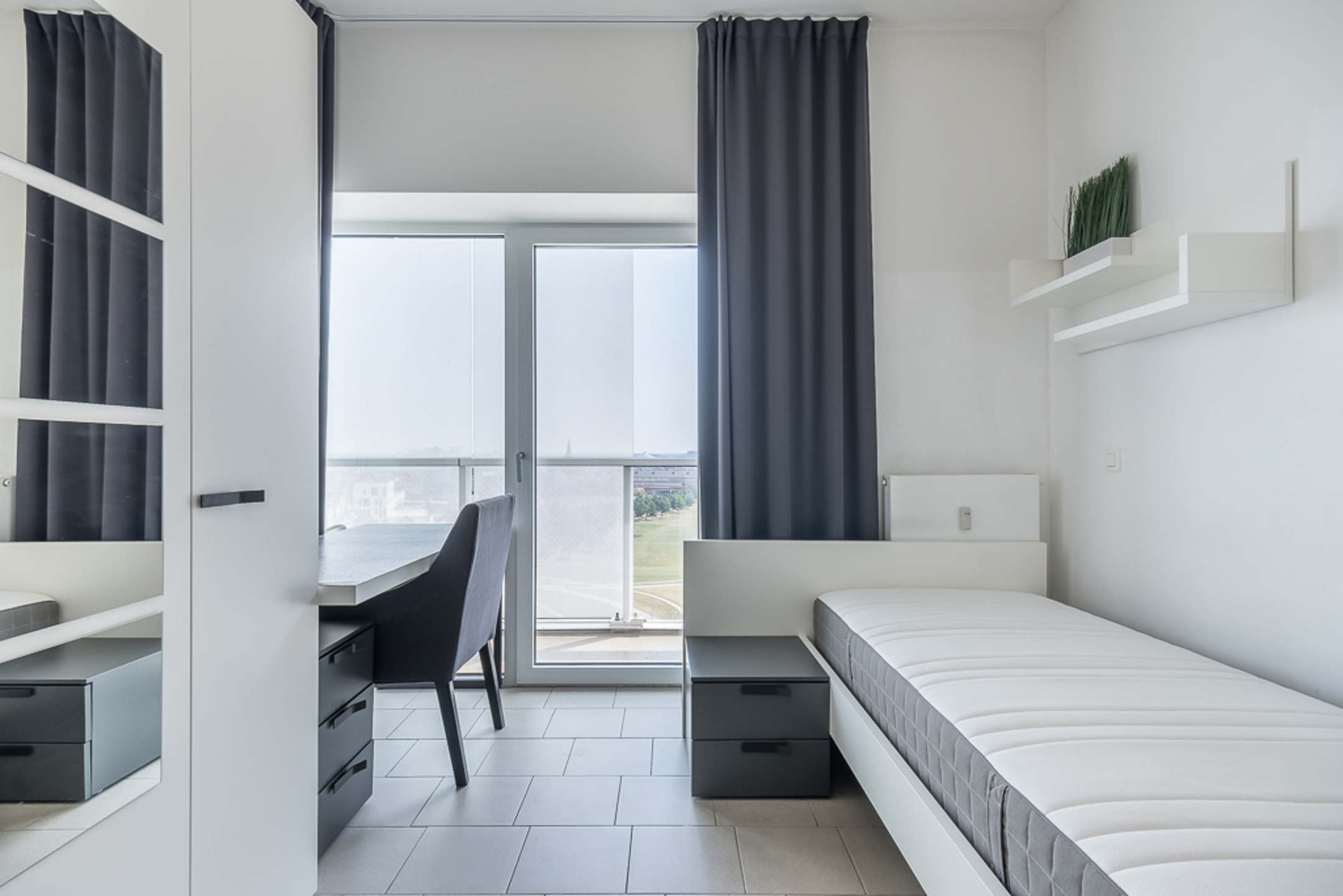 Studentenkamer met ruim terras - foto 5