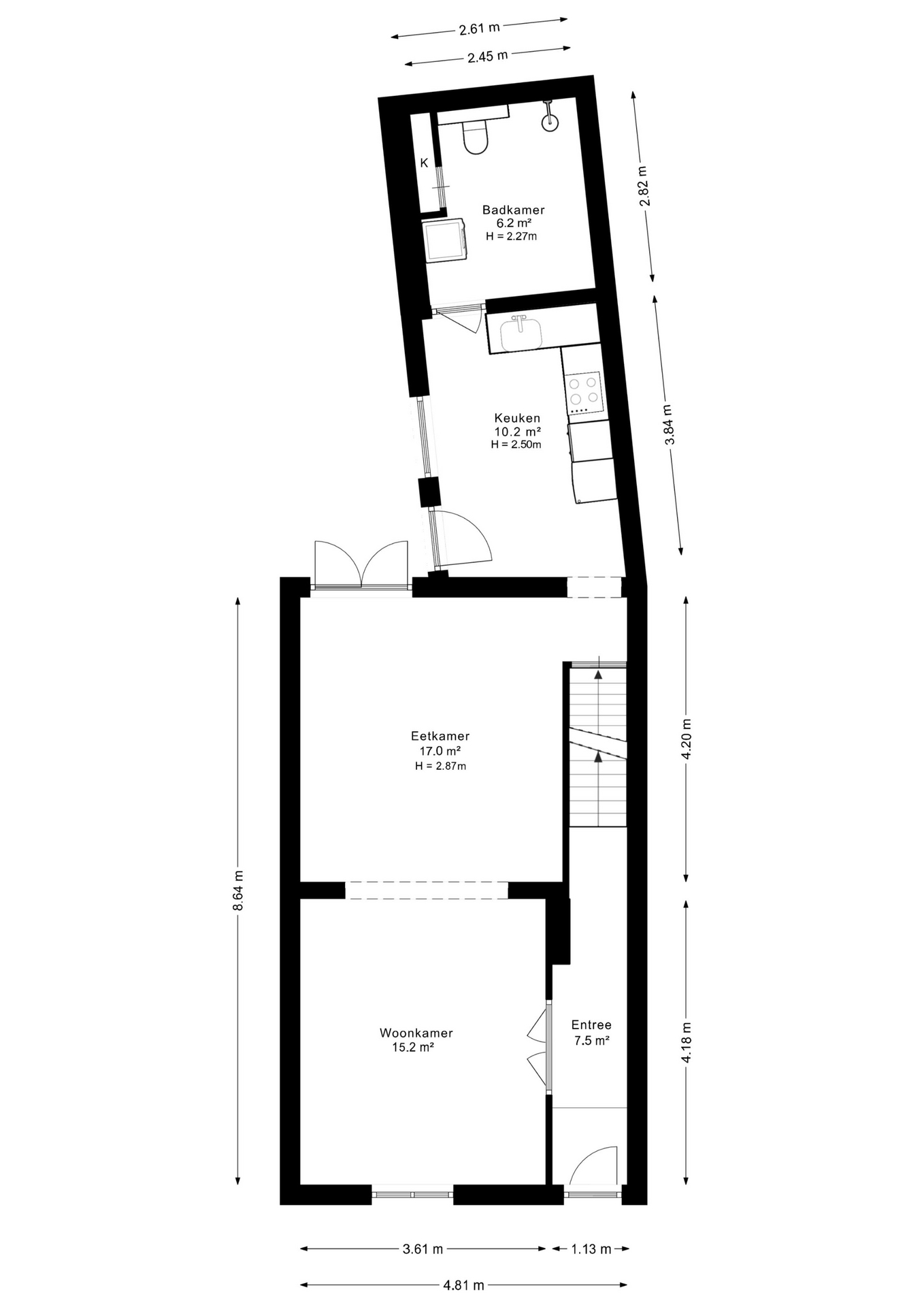 Vernieuwde woning met 3 slaapkamers, 2 badkamer en tuin - foto 4