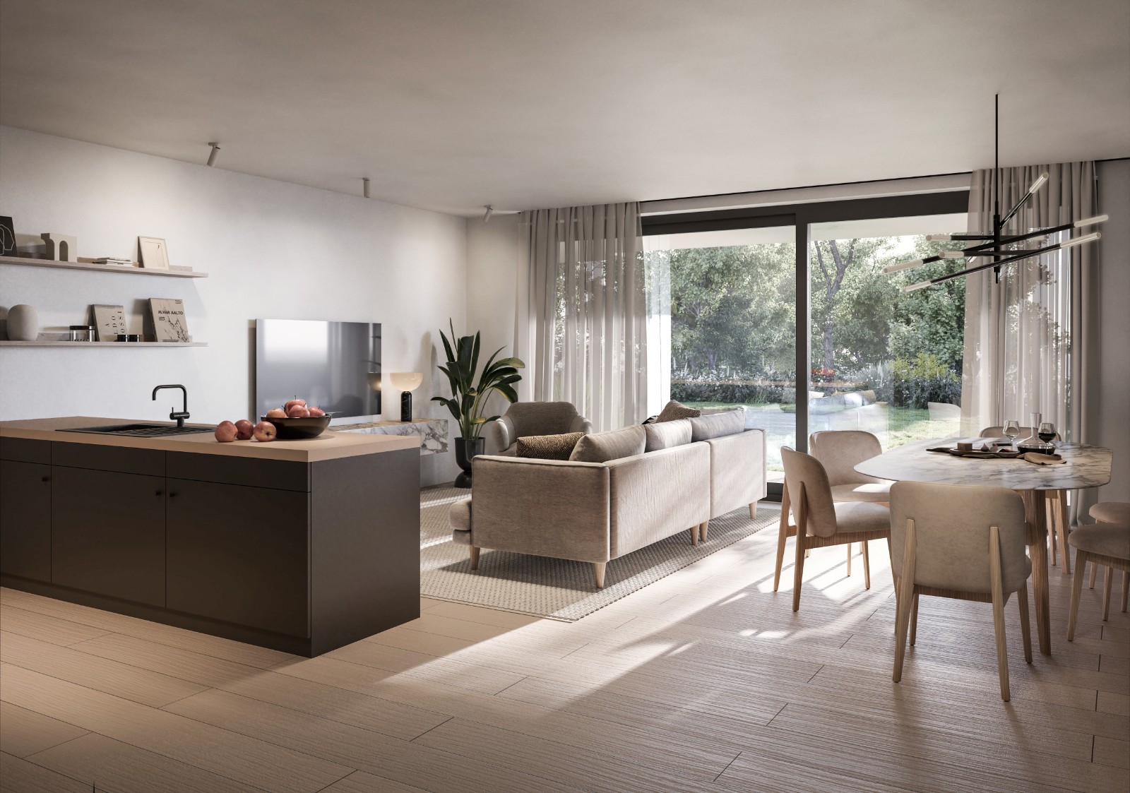 Residentiële villa-appartementen in centrum Waregem - foto 4