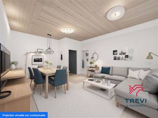 Trevi la Propriété vous présente ce charmant appartement lumineux de 70 m² au rez de chaussée d'un immeuble comprenant 7 appartements,...
