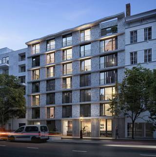 BRUSSEL: Op een stap van het stadscentrum, in het nieuwe project BLVD10, ontdek een commerciële ruimte van ±266 m² (netto oppervlakte: ±250...