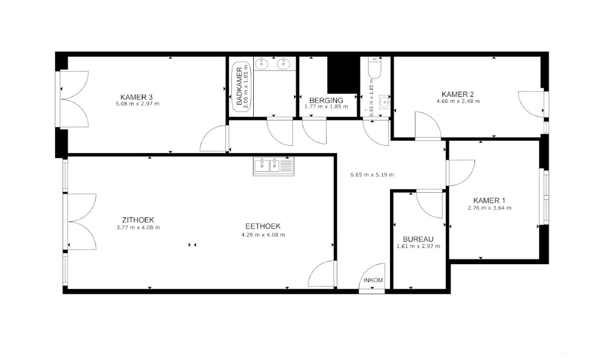 Ruim en lichtrijk 3-slaapkamer appartement in Haren - foto 5