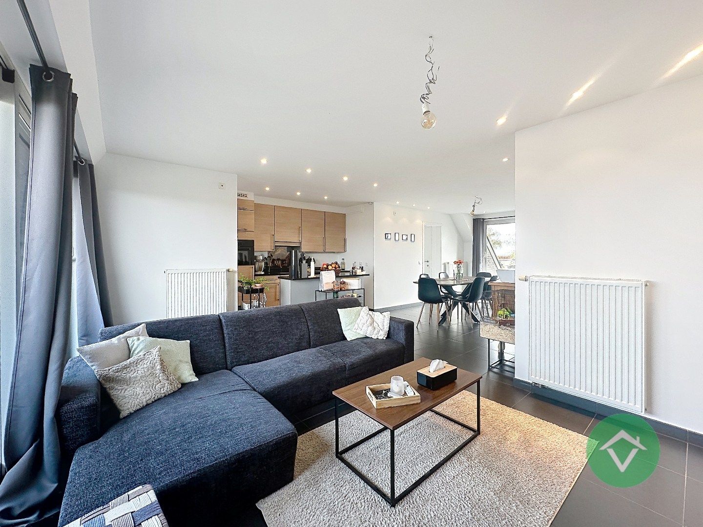Duplexappartement met 1 slaapkamer te Koekelare (De Mokker) - foto 2