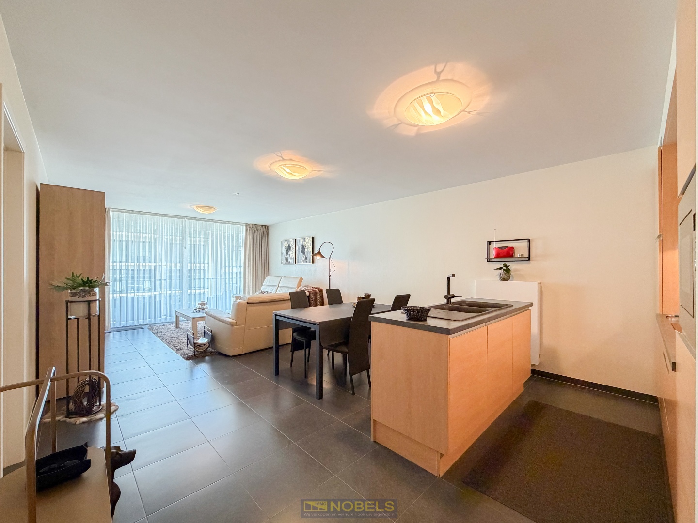 Te koop, Energiezuinig en instapklaar appartement met terras op topligging te Oostende! - foto 4