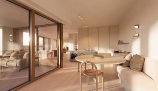 <p><span>Genesteld tussen het water van de Schelde en het Bonapartedok vindt Friendship Residence haar plek, als een eerbetoon aan de rijke geschiedenis van deze bijzondere locatie. Hier smelt het levendige ritme van de stad samen met de rust van het water.</span><br /><span><br />Voor het ontwerp van Friendship Residence bundelden het Antwerpse bureau HUB Archi- tecten en het Londense DRDH Architects lokale voeling en internationaal perspectief.</span><br /><br />De uitstraling van Friendship Residence is van buitenaf meteen indrukwekkend. Hoogwaardige gevels met groene accenten, verfijnde detaillering en royale raampartijen vormen een esthetische verrijking voor de omgeving. Er is bewust gekozen voor minerale materialen die de locatie eer aandoen, variërend van de kenmerkende pakhuisstijl tot stadsgebouwen met baksteenaccenten.<br /><br />Die kwaliteit voelt u tot in de kleinste details bij aankomst. Via de luxueuze inkompartijen betreedt u de gebouwen, een stijlvolle overgang van de stad naar uw persoonlijke haven.<br /><br />Voor het ontwerp van de royale binnentuin tekende de gerenommeerde landschapsarchitect Erik Dhont. Met internationale realisaties én als laureaat van de prestigieuze wedstrijd voor de nieuwe paleistuinen in Brussel, staat dit bureau garant voor een ontwerp van koninklijke klasse.<br /><br />De charme van deze verborgen oase nodigt uit tot vertragen en beleven. Een samenspel van bloemen, struiken en bomen creëert een luwte die het tempo van de stad even doet vergeten. Natuurstenen paden leiden u langs een spiegelvijver, met rustpunten om te genieten van zon en schaduw.</p>
<div>
<div>
<div>
<div>
<div>
<div>
<div>
<div>
<div>
<div>
<div>
<div>
<div>
<div>
<div>
<div>
<p><span>Vanuit blok B ervaart u adembenemende, panoramische zichten over de Scheldebocht, historische havenkranen en de prachtige binnentuin. Zowel verfijnde appartementen van 95 m2 als riante residenties tot 426 m2 geven blok B vorm. Allen pakken ze uit met optimale oriëntaties en weidse hoekterrassen voor spectaculaire zonsondergangen. </span></p>
<p><span>Kom tot rust in de omvangrijke leefruimtes die het geheel extra royaal doen aanvoelen. De luxueuze raampartijen zorgen vervolgens voor een uitzonderlijke lichtbeleving, waar daglicht zacht binnenvalt en elke ruimte een warme uitstraling krijgt.</span></p>
<p><span>Parking aan te kopen vanaf 45.000 euro</span></p>
</div>
</div>
</div>
</div>
</div>
</div>
</div>
</div>
</div>
</div>
</div>
</div>
</div>
</div>
</div>
</div>