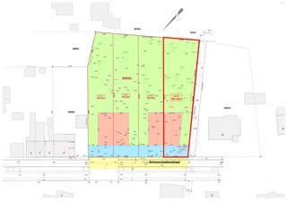 <br />Genk, Annunciadenstraat 13-17 (Lot 4): ruime en uitstekend gelegen bouwgrond van 9a 52ca voor halfopen bebouwing.<br /><br />Aan de Annunciadenstraat 13-17 in Genk bieden wij 4 mooie bouwgronden aan voor het oprichten van een ééngezinswoning in halfopen bebouwing. De percelen zijn zuidoost gericht en gelegen in de gegeerde wijk Bret-Gelieren, in een aangename straat met eenrichtingsverkeer.<br /><br />De ligging is bijzonder praktisch: de lagere school, de kerk en het parochiaal centrum De Flééketaer bevinden zich op een boogscheut. Ook de scholencampus, winkels en openbaar vervoer zijn vlot te voet bereikbaar. Met de fiets staat u bovendien op enkele minuten in het centrum van Genk.<br /><br />Belangrijkste bouwvoorschriften:
<ul>
<li>Voorgevelbreedte: max. 8,11 m</li>
<li>Bouwdiepte gelijkvloers: 17 m</li>
<li>Bouwdiepte verdieping: 12 m</li>
<li>Bouwhoogte: 2 bouwlagen onder de kroonlijst</li>
<li>Dakvorm: vrij te kiezen, af te stemmen op de eerst vergunde woning</li>
<li>Vrijstaande bijgebouwen toegestaan tot max. 40 m²</li>
<li>In de bouwvrije zijtuinstrook mag één luifel voorzien worden</li>
<li>Nevenbestemmingen, zoals vrije beroepen of diensten, zijn toegelaten voor zover ze voldoen aan de geldende verkavelingsvoorschriften.</li>
</ul>
De volledige verkavelingsvoorschriften en plannen zijn beschikbaar onder “downloads”.<br /><br /><br />Een uitstekende kans om te bouwen op een aantrekkelijke en goed bereikbare locatie in Genk!<br /><br />Meer informatie over deze mooie bouwgronden? Contacteer ons voor bijkomende details op 089/308.700 of via info@jurimex.be.
