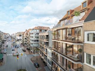 Découvrez ce projet immobilier de luxe au cœur de Knokke<br /> <br />Nous sommes fiers de vous présenter ce projet immobilier exclusif qui allie architecture moderne et finitions élégantes dans le centre animé de Knokke.<br /><br />Ces magnifiques appartements ont été conçus avec le souci du détail et offrent un confort de vie inégalé.<br /><br />Situé à quelques pas de toutes les commodités essentielles, ce projet offre l'équilibre parfait entre la vie urbaine et un environnement résidentiel paisible. Knokke, connue pour son atmosphère charmante et sa vie animée, offre un large éventail de magasins, de restaurants et de possibilités de loisirs, tous à portée de main.<br /><br />Les appartements de ce projet ont une façade de plus de 5 mètres de large et sont disponibles avec 2 chambres spacieuses, ce qui les rend idéaux pour les jeunes familles comme pour les personnes à la recherche d'une résidence secondaire luxueuse sur la côte. Les grandes baies vitrées laissent entrer une lumière naturelle abondante et offrent une vue imprenable sur les environs.<br /><br />Le projet comprend :<br /><br />8 appartements aux finitions élégantes<br />2 appartements duplex exclusifs<br /><br />Au rez-de-chaussée, vous trouverez des équipements pratiques tels qu'un local à vélos, tandis qu'au niveau -1 se trouvent les caves privées, qui offrent un espace de rangement suffisant pour toutes vos affaires.<br /><br />Le nouveau projet immobilier est notamment équipé d'un chauffage au sol, d'une pompe à chaleur air-eau, de panneaux solaires et d'un système de ventilation D. En bref, un appartement neuf à la pointe de la technologie, prêt pour l'avenir !<br /><br />C'est l'occasion d'acquérir un magnifique appartement dans un projet unique qui élève le luxe et le confort à un niveau supérieur.<br /><br />Ne manquez pas cette occasion et assurez-vous une maison de rêve au cœur de Knokke !<br />Contactez-nous dès aujourd'hui pour plus d'informations ou pour planifier une visite.<br /><br />N'attendez plus et découvrez les possibilités que ce projet extraordinaire a à vous offrir !