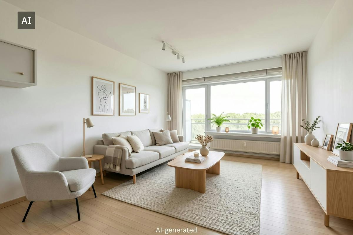 Appartement met prachtig uitzicht en terras te koop in Antwerpen - foto 1