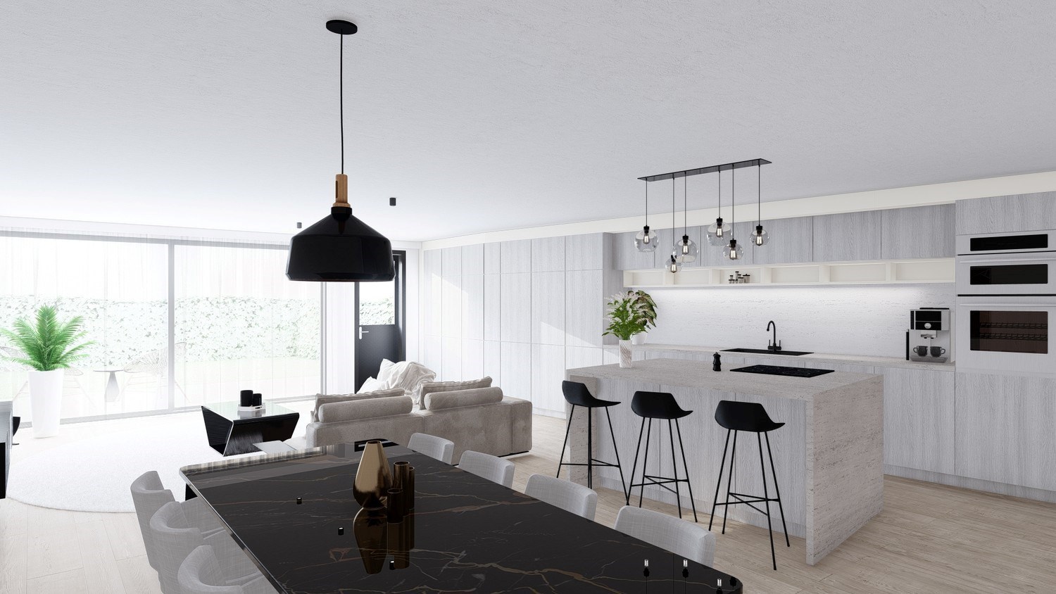 Nieuwbouwappartement op toplocatie in hartje Lanaken met zonnig terras - foto 4