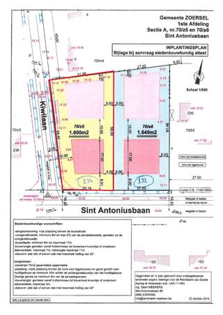 Op zoek naar een ruim perceel om jouw droomwoning te realiseren? Deze prachtig gelegen bouwgrond van 1.600 m² biedt de perfecte combinatie van...