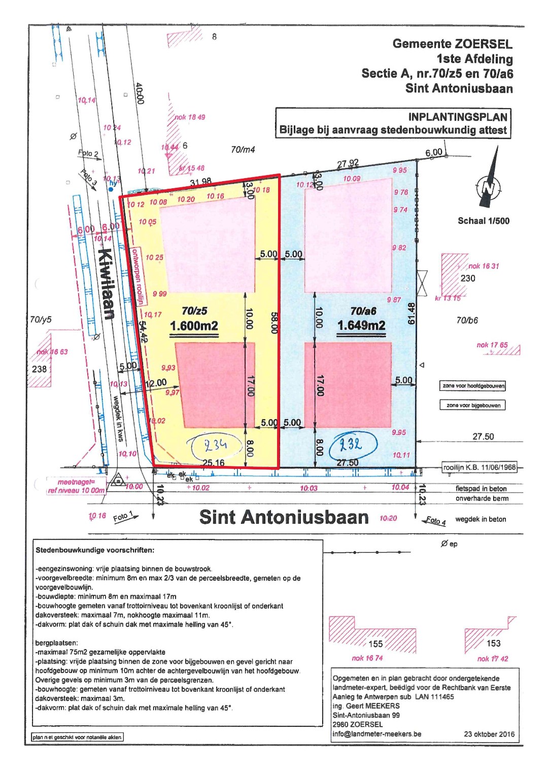 Bouwgrond voor open bebouwing – 1.533 m² in groene omgeving nabij centrum Sint-Antonius - foto 2