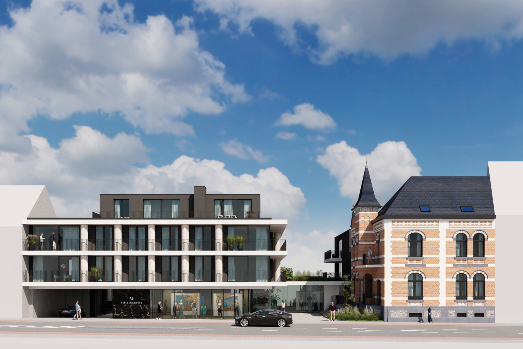 Nieuwbouwproject Villa Maurice: appt A1.5 met ruim terras - foto 2