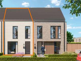 Moderne gesloten <strong><span>energiezuinige woning </span></strong>(<span>266 m²) </span>met 3 slaapkamers, een fietsenberging, autostaanplaats en een tuin met west-oriëntatie. <br />Op het gelijkvloers vind je de inkomhal met apart gastentoilet, leefruimte en keuken. Op de eerste verdieping vind je 3 slpk., een berging, aparte toilet en badkamer. De zolder kan optioneel worden afgewerkt.<br /><br />Meer info? Contacteer ons via 03 808 27 82 of info@matexi.be<br /> 