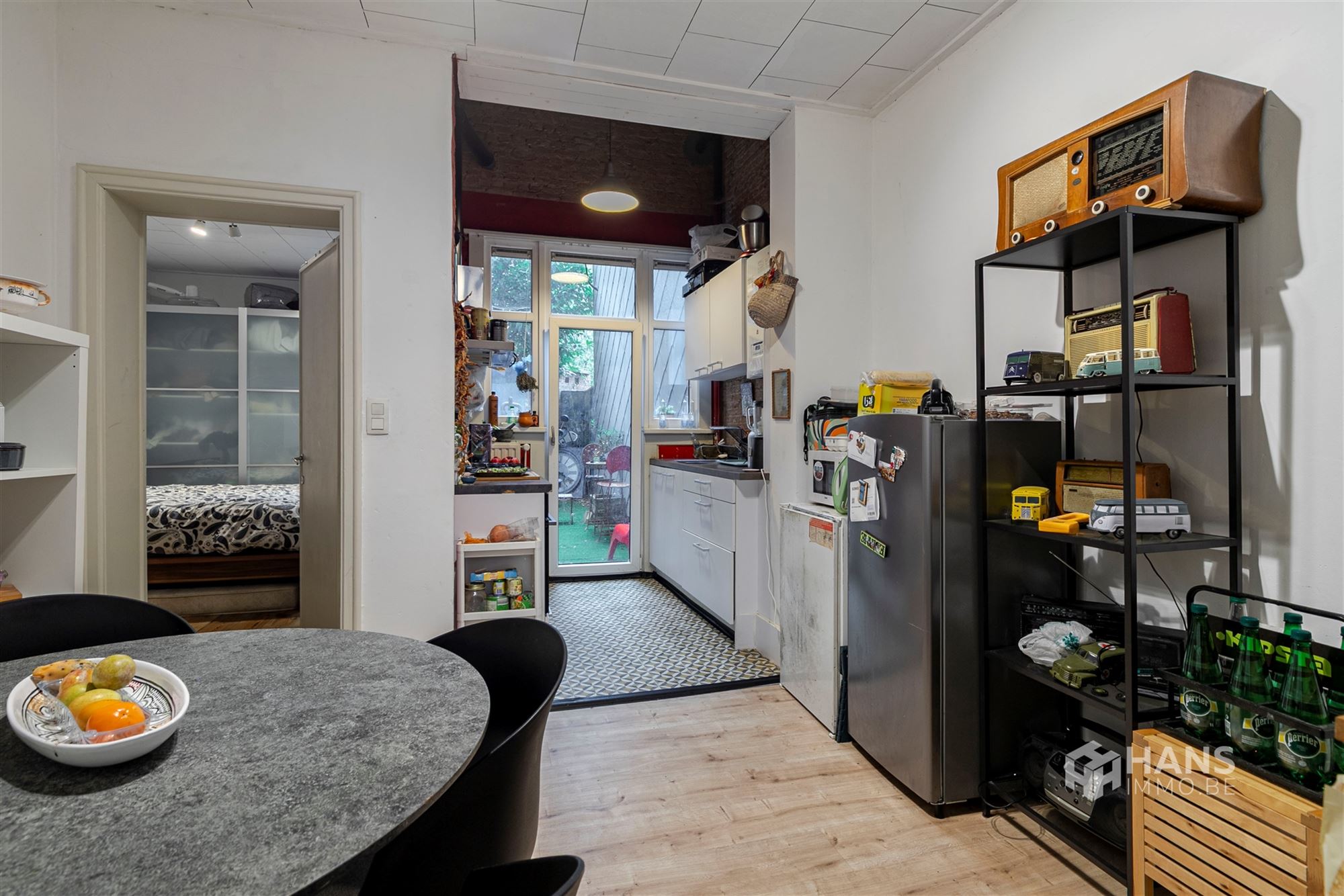 Gelijkvloersappartement (61 m²) met 1 slaapkamer en buitenruimte (20 m²) in Antwerpen - foto 4