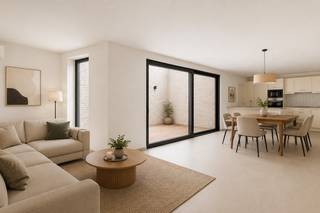 Op het gelijkvloers ligt dit <strong>volledig gerenoveerde</strong> appartement, waar comfort en licht centraal staan. Belangrijk om te weten is dat u dit kan aankopen onder de <strong>2% registratiebelasting</strong> indien van toepassing voor u. Heel belangrijk is de <strong>nabije ligging van de markt van Lokeren</strong>. <br /><br />Het appartement beschikt over een <strong>lichtrijke leefruimte met open keuken</strong>, die naadloos aansluit op het aangename <strong>terras</strong> dat zorgt voor mooi licht dat binnenvalt. Deze <strong>mooie connectie</strong> tussen binnen en buiten zorgt voor een bijzonder aangename woonbeleving.<br /><br />Verder omvat het appartement <strong>één comfortabele slaapkamer</strong> met <strong>aansluitende badkamer</strong>, een berging en een gastentoilet. <br /><br />Er is een <strong>gemeenschappelijke fietsenberging inbegrepen.</strong><br />Daarnaast hebt u hebt ook de mogelijkheid om een <strong>staanplaats </strong>mee aan te kopen, vraagprijs: 17.500 euro. <br /><br />Troeven:<br />Volledig gerenoveerd<br />Gelijkvloers appartement<br />Energiezuinige lucht-luchtwarmtepomp (verwarmen én koelen)<br />Lichtrijke leefruimte met open keuken<br /><br />Een ideale opportuniteit voor starters, alleenstaanden, investeerders of wie op zoek is naar comfortabel wonen op een centrale locatie. <br /><br />Wenst u een bezoek in te plannen voor dit prachtig appartement?<br />Bel voor info of een vrijblijvend bezoek naar 03 502 98 74 of mail naar kristof@claves.be.