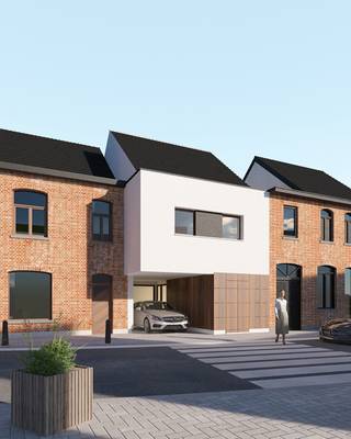 Nieuw te bouwen woning met 3 slaapkamers en tuin in Sint-Gillis-bij-Dendermonde!Op een gunstige ligging nabij scholen, winkels en openbaar vervoer...