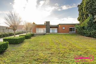 * Bungalow met 3 slaapkamers en loods (+/- 185 M²) op 1694 M² grondoppervlakte* Bouwjaar 1967* Gelegen 't Veld Meulebeke* Vlotte verbinding naar...