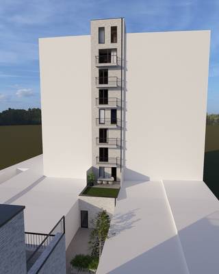 Ontdek Res. Aurélie, gelegen op topligging in de zeelaan - De panne.<br /><br />Appartement op 6<sup>de</sup> verdieping, bestaande uit: inkom, woonkamer met open keuken, berging, toilet, badkamer, 2 slaapkamers & 2 terrassen. <br /><br />Dit kleinschalige nieuwbouwproject bestaat uit een mix van studios en 1-2-3 slaapkamer appartementen. <br />Kwalitatieve & energiezuinige afwerking met o.a. parket & warmtepompen. <br />Alle appartementen zijn voorzien van 2 terrassen (voor-en achterzijde) voor optimale beleving. <br /><br />Kleinschalig gebouw voorzien van huisvuillokaal, lift en fietsenberging. <br />Dit veelzijdige project is zowel interessant als vaste bewoning, 2de verblijf als investering. <br /><br />(vg,wg,gmo,gvkr,gvv, P&G score: A, epc na bouw )