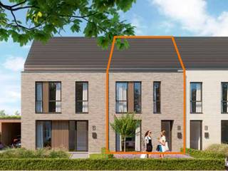 Moderne gesloten <strong><span>energiezuinige woning </span></strong>(<span>275 m²) </span>met 3 slaapkamers, een fietsenberging, autostaanplaats en een tuin met west-oriëntatie. <br />Op het gelijkvloers vind je de inkomhal met apart gastentoilet, leefruimte en keuken. Op de eerste verdieping vind je 3 slpk., een berging, aparte toilet en badkamer. De zolder kan optioneel worden afgewerkt.<br /><br />Meer info? Contacteer ons via 03 808 27 82 of info@matexi.be<br /> 