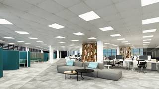 Kantoren op zichtlocatie vlak naast de Brusselse Ring aan het Klaverblad van Groot-Bijgaarden met snelle verbindingen met de E40, E19 en centrum Brussel. Bushalte voor het gebouw. Station op wandelafstand. Het gebouw wordt volledig gerenoveerd en zal zo behoren tot de meest moderne kantoren van de Brusselse periferie! Parkeerratio van 1/60m².<br /><br />Excl. BTW.<br />Oppervlakte: 2.161 m².<br />Overdekte parkeerplaats: 1.500 €/plaats/jaar.<br />Parking buiten: 1.000 €/plaats/jaar.