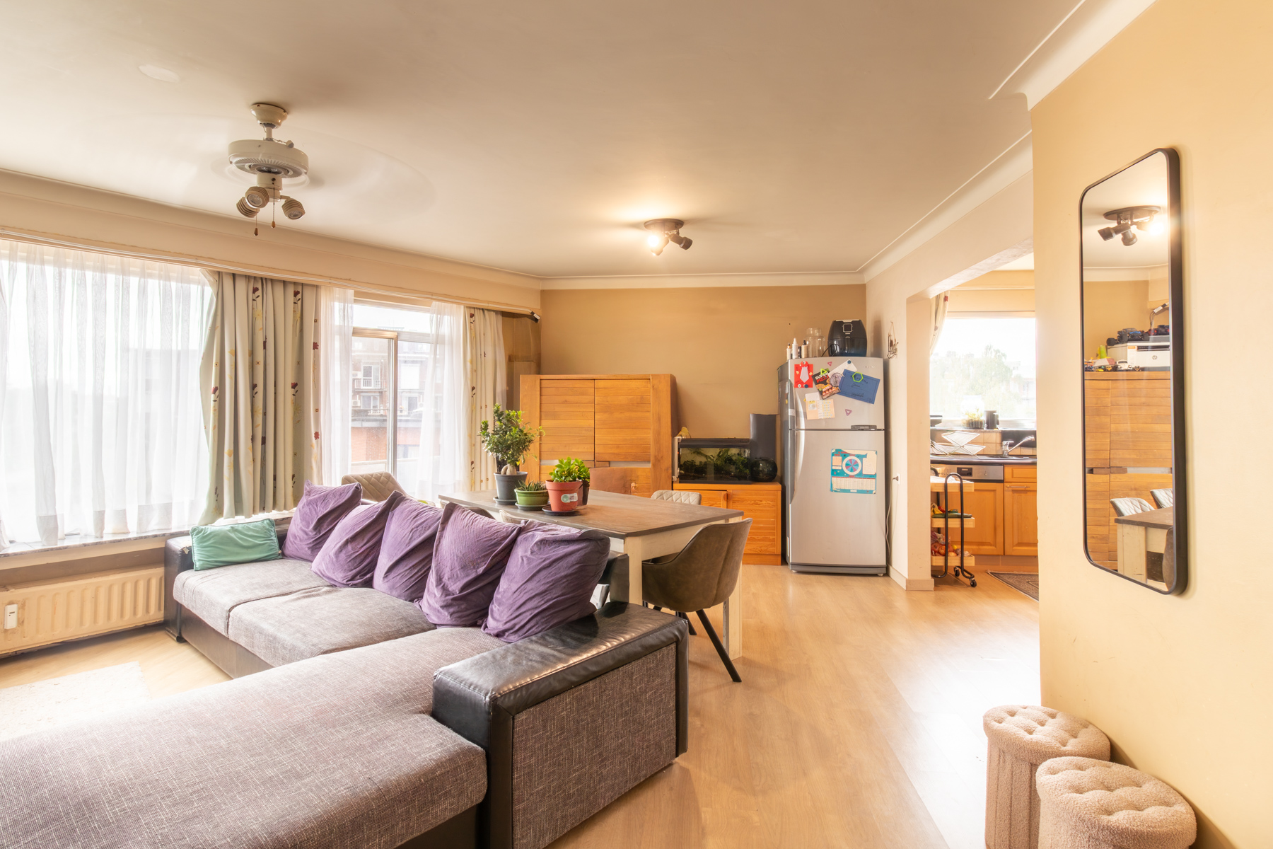 Ruim appartement met berging, terrasje en kelder - foto 4