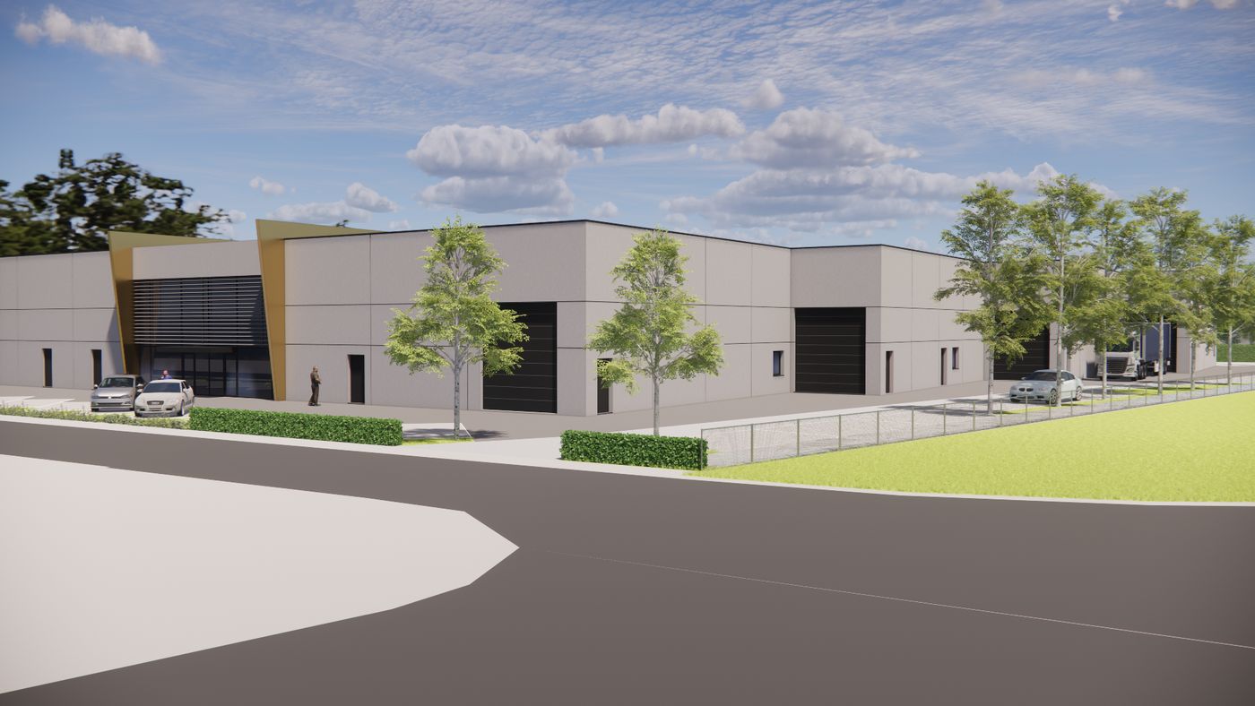 623 m² Nieuwbouw KMO-unit op een topligging te Evergem - photo 1