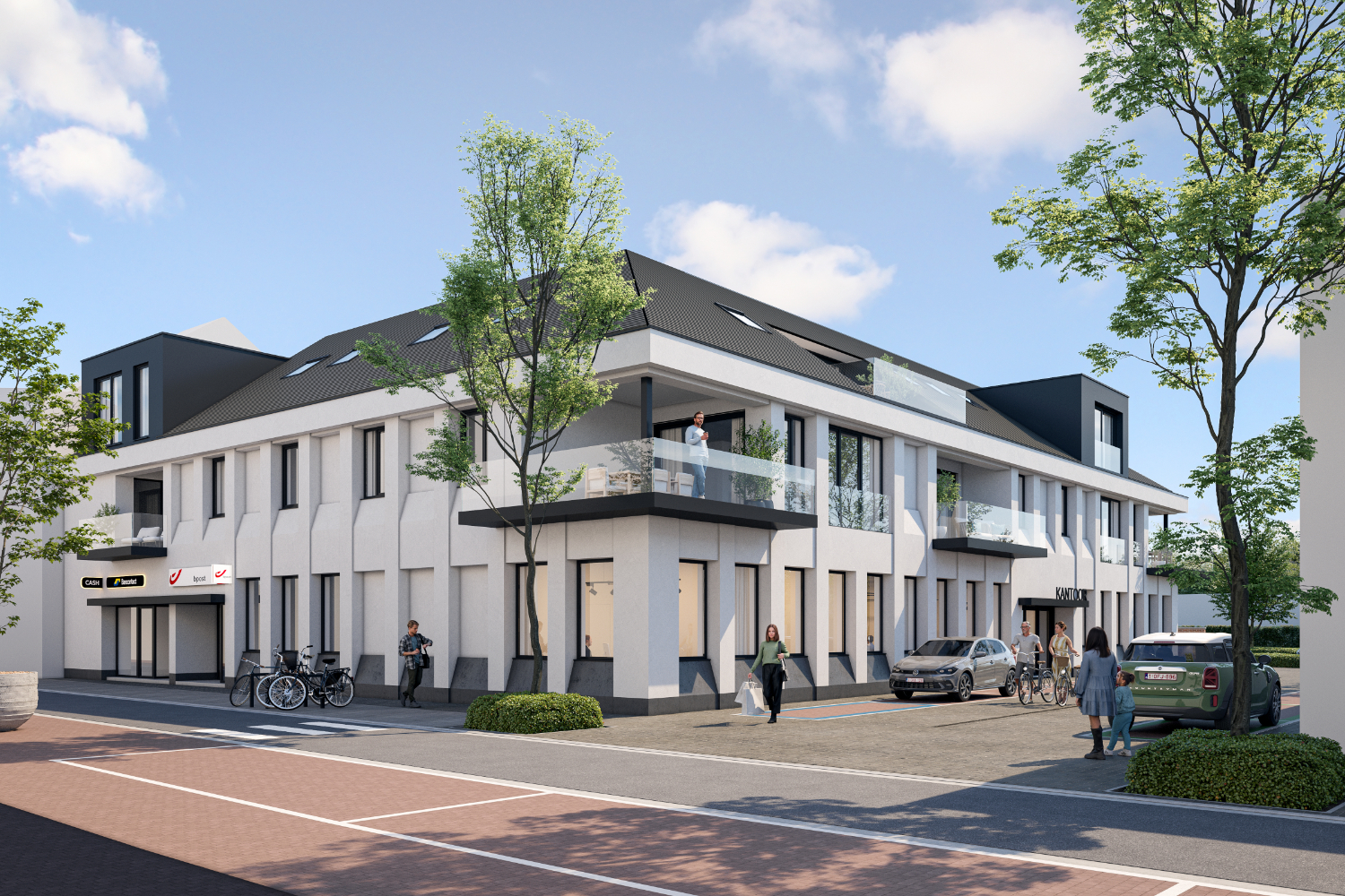 Ruime appartementen te koop in het centrum van Gistel - foto 1