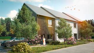 <p><strong>New construction - House 10A1 in Bomal (Durbuy)</strong></p><p>Located in the charming village of Bomal, just 7 km from Durbuy, this new-build home combines modern comforts with a pleasant living environment, in the immediate vicinity of all amenities.</p><p><strong>Property composition:</strong></p><p>🔹 <strong>Ground floor:</strong></p><ul><li><p>Entrance hall</p></li><li><p>Open-plan kitchen</p></li><li><p>Bright living room including dining room and lounge</p></li></ul><p>🔹 <strong>1st floor:</strong></p><ul><li><p>Night landing</p></li><li><p>Bathroom with shower and bathtub</p></li><li><p>2 bedrooms</p></li></ul><p>🔹 <strong>2nd floor:</strong></p><ul><li><p>Attic space suitable for conversion to create an additional bedroom and shower room</p></li></ul><p><strong>Exterior:</strong></p><ul><li><p>Terrace</p></li><li><p>Garden</p></li><li><p>Garden shed</p></li><li><p>Outdoor parking</p></li></ul><p><strong>Technical features :</strong></p><ul><li><p>Central heating via geothermal heat pump (economical and ecological)</p></li></ul><p><strong>Ideal location :</strong><br />Bomal offers a convenient living environment with many amenities within walking distance: train station, pharmacy, bakery, butcher's shop, supermarket (Spar), doctor, dentist, primary and secondary schools.</p><p>An ideal opportunity for a family or an investment in a highly sought-after region!</p><p><strong>Contact us for more information or to arrange a viewing.</strong></p>