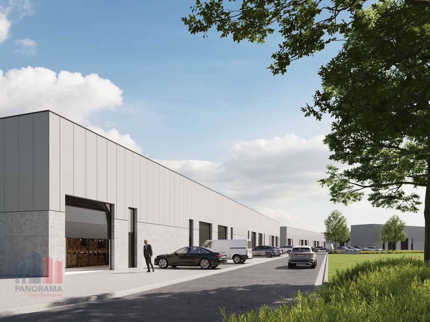 Unité PME nouvellement construite de 270 m² près de l'autoroute E429 - photo 1