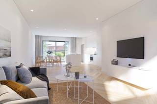 Deze unieke nieuwbouwpenthouse situeert zich op de derde verdieping van nieuwbouwresidentie De Zeven Rozen in blok B. Het omvat een inkomhal,...