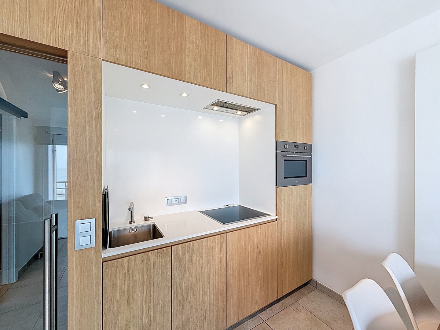 Appartement prêt à emménager avec vue frontale sur la mer à Nieuport-Bains - photo 5