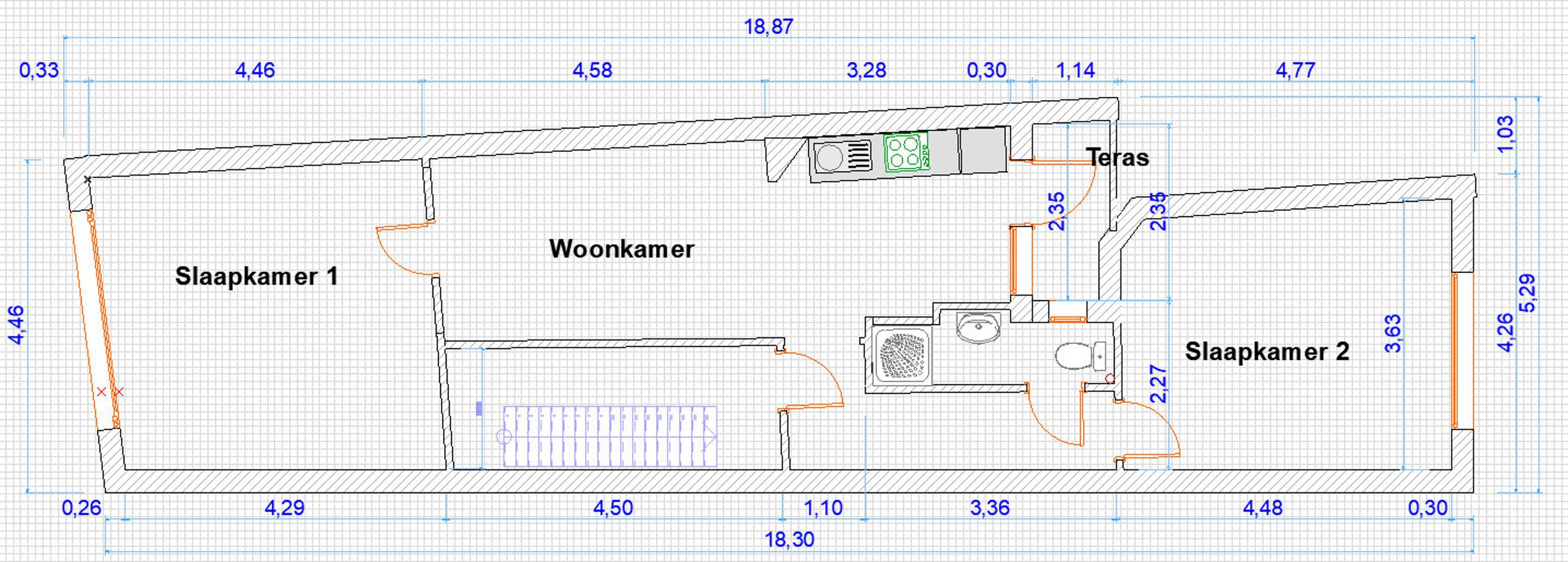 Vergund en gerenoveerd opbrengsteigendom bestaande uit 3 app - foto 4