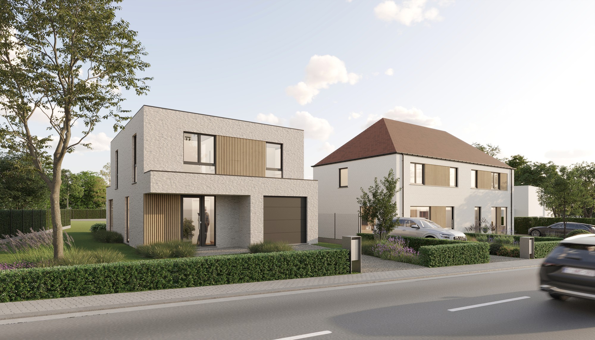 Strakke nieuwbouwvilla in groene omgeving in Affligem - foto 1