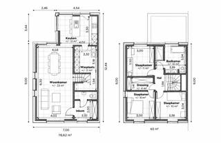 <p><strong>Halfopen bebouwing - NIEUWBOUW te Schoten</strong></p><p><br />Ontdek deze prachtige gesloten nieuwbouwwoning, waar hedendaags comfort en energiezuinig wonen centraal staan. Deze BEN-woning wordt volledig op maat uitgewerkt, zodat u uw toekomstige thuis volledig kan afstemmen op uw persoonlijke wensen en levensstijl. Dankzij de doordachte architectuur geniet u hier van een lichtrijke en aangename leefomgeving in een rustige, groene setting.</p><p><br />De woning is een voorbeeldontwerp, maar kan volledig op maat gemaakt worden. Kies uw eigen architect en ontwerp uw woning precies zoals u het wilt. Met 30 jaar ervaring en meer dan 6000 gerealiseerde sleutel-op-de-deur woningen, garanderen we een hoge mate van expertise voor de bouw van uw droomwoning.<br /><br />Prijsinformatie</p><p>- Prijs bouwgrond €269.000 (excl. 12% registratierechten)</p><p>- Prijs constructie incl. 21% btw: €346.000 (excl. keuken en 5% architectenkosten)</p><p> </p><p>Inclusief: sondering, ingenieursstudie, veiligheidscoördinatie, EPB-aanstelling, thermische studie, ventilatiestudie en blowerdoortest.<br /><br />Deze BEN-woning wordt voorzien van de nieuwste energiezuinige technieken, waaronder:</p><p>- Warmtepomp lucht/water Vaillant met koelmodule</p><p>- Vloerverwarming op de gelijkvloerse en eerste verdieping en in badkamer(s). In de badkamer wordt ook een elektrische handoekdroger geplaatst.</p><p><span>- Buitenschrijnwerk met hoge isolatiewaarde (Ug = 1,0 W/m²K) en geïsoleerde afstandhouders</span></p><p>- Buitenschrijnwerk in PVC, RAL kleur naar keuze</p><p>- Uitgebreid pakket stopcontacten en schakelaars</p><p>- Ventilatiesysteem C+ EVO Renson</p><p>- Regenwaterpomp (niet in de berging geplaatst om geluidsoverlast te vermijden)</p><p>- Vloerverwarming op het gelijkvloers, nachthal 1e verdiep alsook badkamer(s)elektrische handdoekdroger in de badkamer</p><p>- 2 vol houten, vaste trappen in beuk, trede open of gesloten te kiezen</p><p>- Sanitair budget begroot op maat van uw persoonlijk plan, te kiezen bij Desco.</p><p>- Vol geperste, houten tubespaan binnendeuren, reeds 1 x voor geschilderd</p><p>- Ruime keuze aan vloer- en wandtegels</p><p>- Zonnepanelenpakket van 3800Wp</p><p>- Badkamerbudget aangepast aan uw plan</p><p>- Laminaat in de slaapkamers incl. de geadverteerde prijs</p><p>- Regenwaterput van 7.500 liter<br /> </p><p>Aannemingsovereenkomst volgens de Wet Breyne, ter bescherming van de bouwheer, en oplevering binnen het jaar na de start van de werken is mogelijk, zodat u snel kunt genieten van uw nieuwe thuis.<br /><br />Meer informatie en bouwvoorschriften te verkrijgen via ons kantoor. </p>