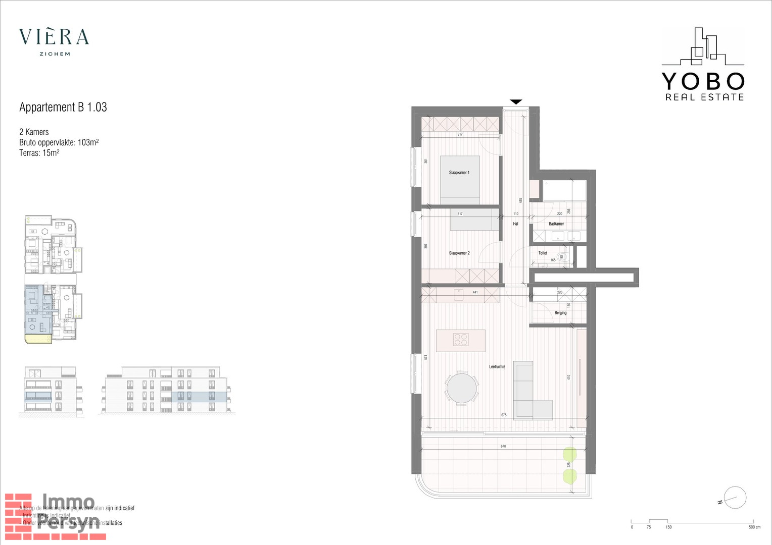 Appartement à vendre à Zichem avec 2 chambres - photo 4